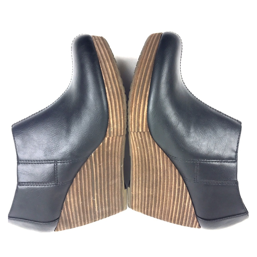 Dr. Scholl's Black and Brown Ankle Booties